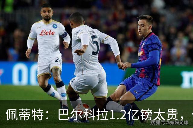 佩蒂特：巴尔科拉1.2亿镑太贵，他最多值7000万