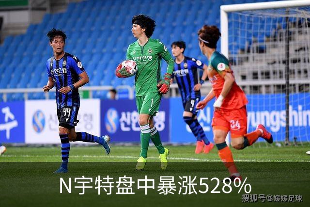 N宇特盘中暴涨528%